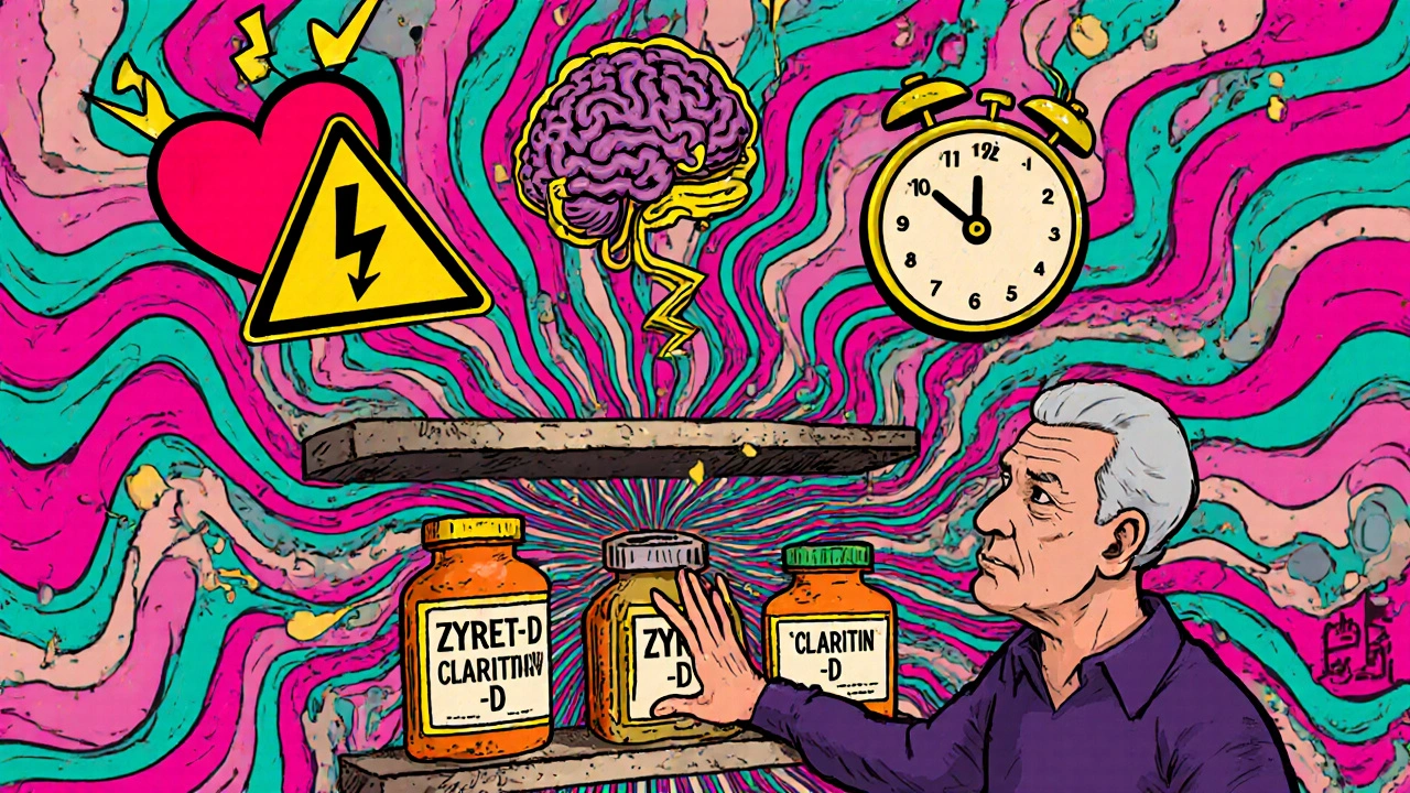 Decongestants with Antihistamines: What You Need to Know About Safety Risks