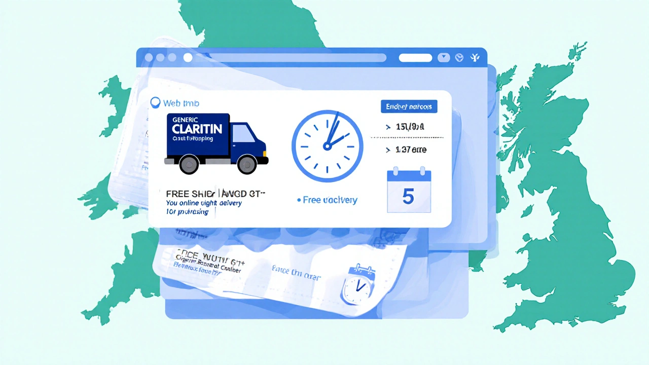 Top 3 UK‑Friendly Online Pharmacies for Generic Claritin