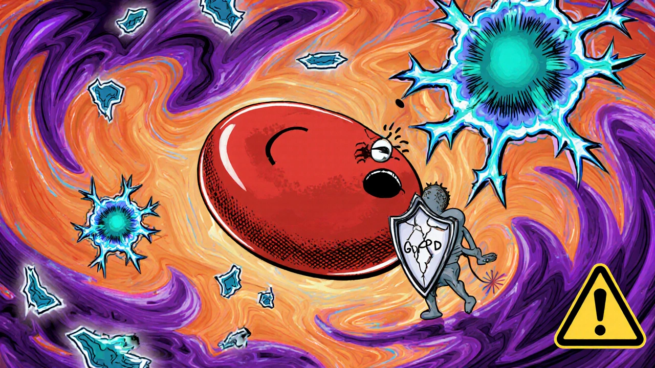 Nitrofurantoin and Hemolytic Anemia: What You Need to Know About G6PD Deficiency Risk