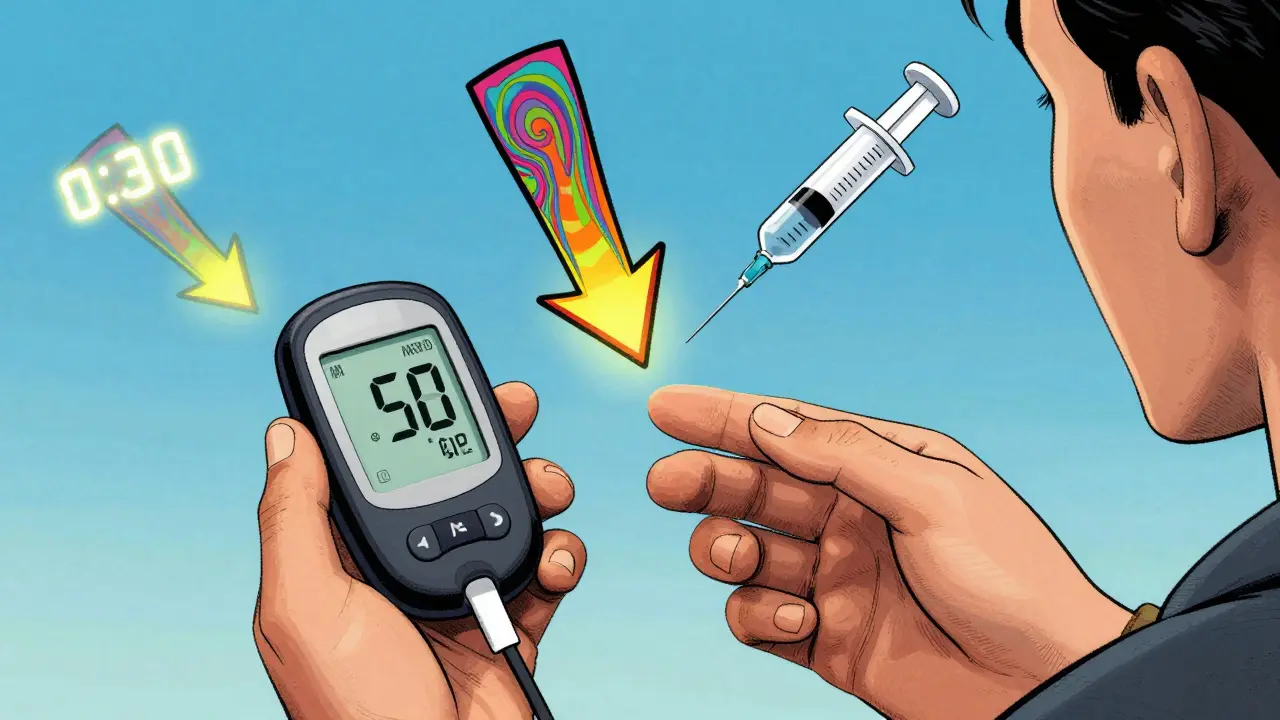 CGM Use with Diabetes Medications: Adjusting Doses Based on Trend Arrows to Prevent Low and High Blood Sugar