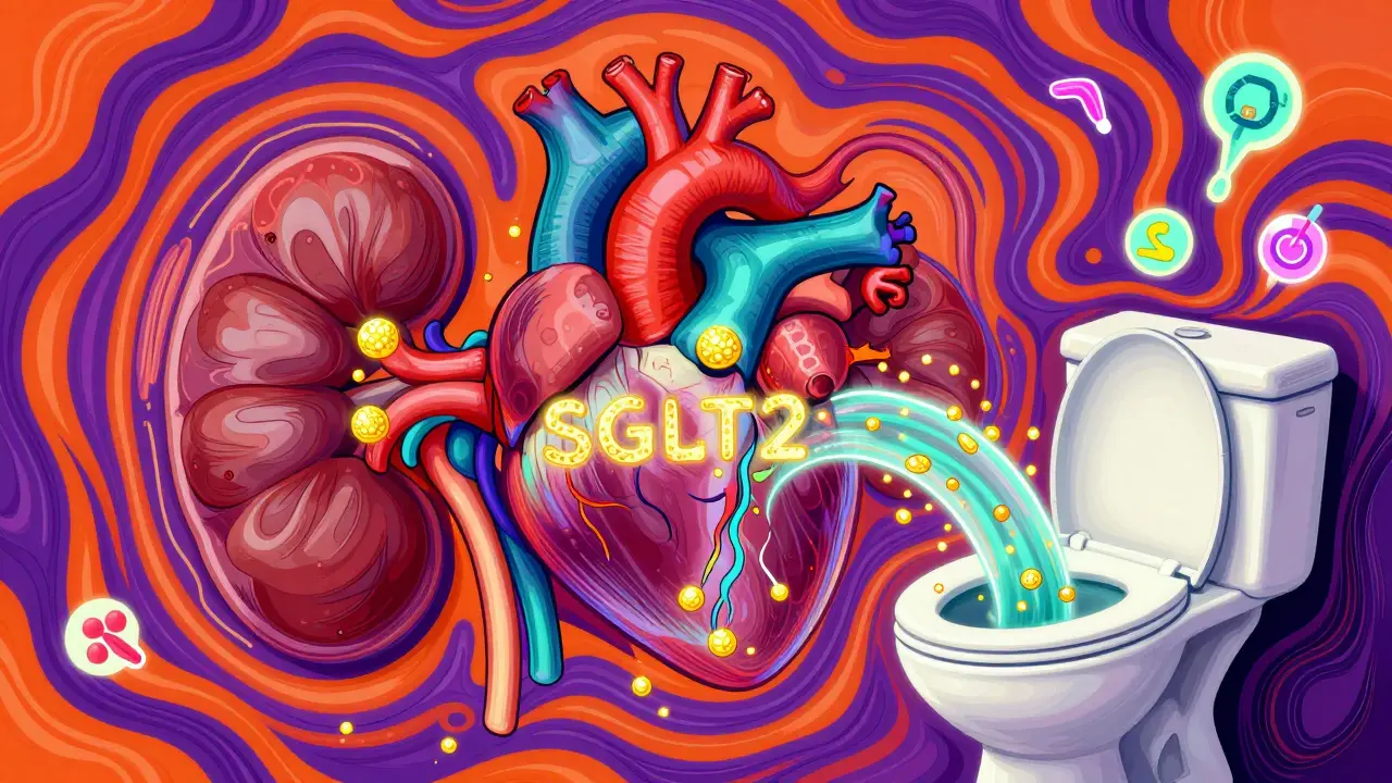 SGLT2 Inhibitors for Type 2 Diabetes: How They Protect Heart and Kidneys