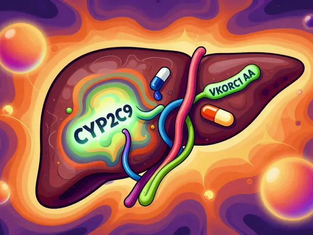 Warfarin Genetics: How CYP2C9 and VKORC1 Variants Affect Bleeding Risk and Dosing
