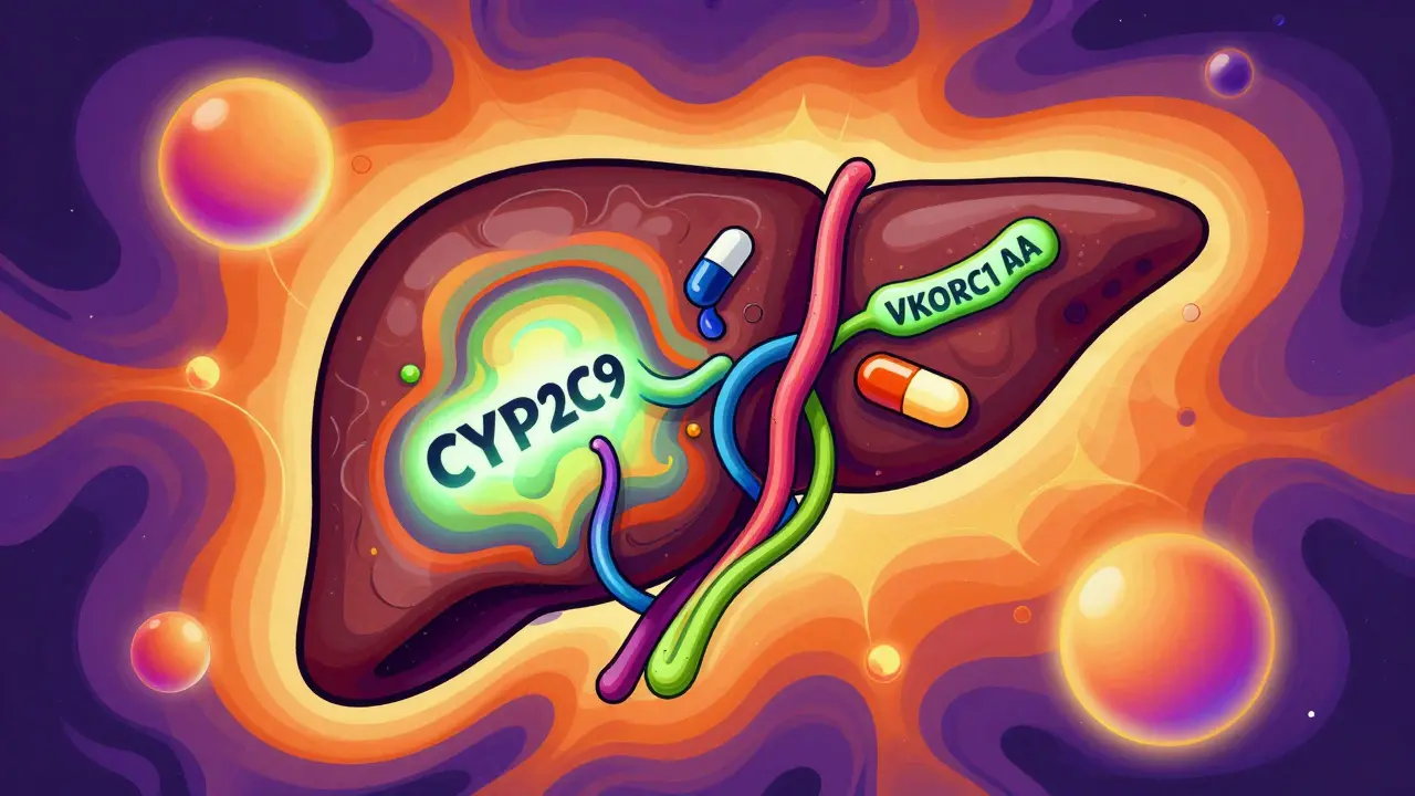 Warfarin Genetics: How CYP2C9 and VKORC1 Variants Affect Bleeding Risk and Dosing